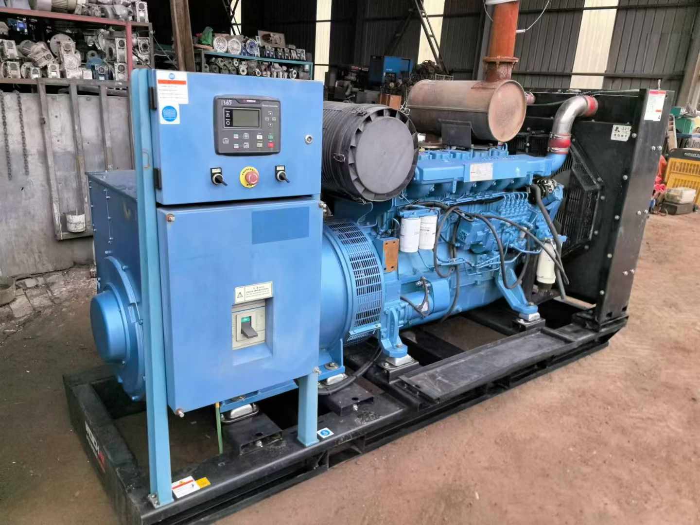 洛南500kW 柴油发电机组可带动设备功率的计算公式是什么？